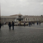 Fountain San Pietro at Vatican City